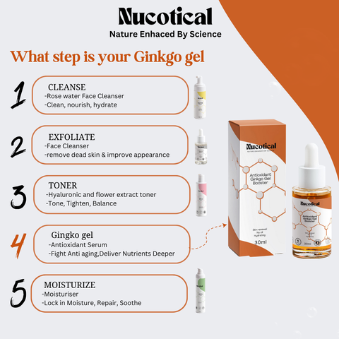 Nucotical Antioxidant Ginkgo Gel Booster