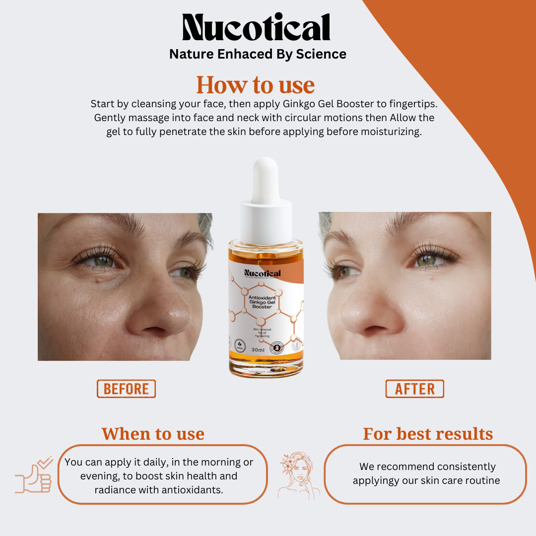 Nucotical Antioxidant Ginkgo Gel Booster