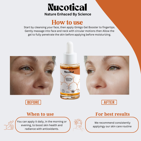 Nucotical Antioxidant Ginkgo Gel Booster