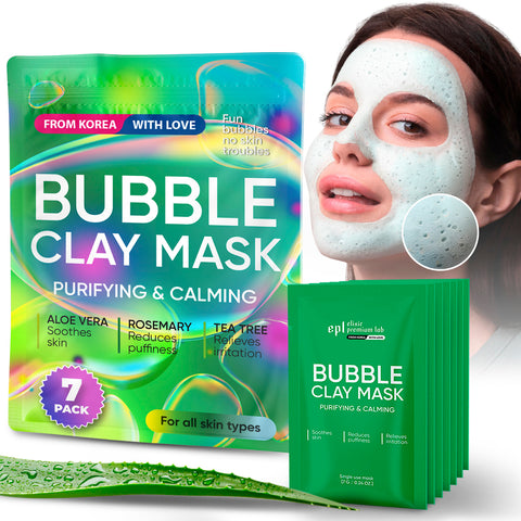 Carbonated Bubble Clay Mask, 7 pack