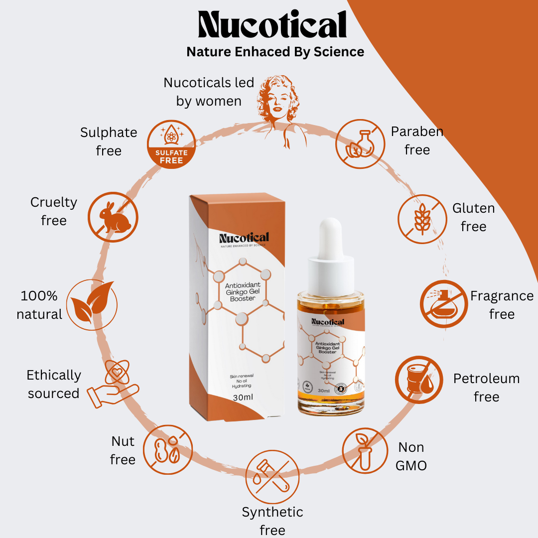 Nucotical Antioxidant Ginkgo Gel Booster