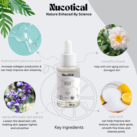 Nucotical Hyaluronic Hydrating Exfoliator