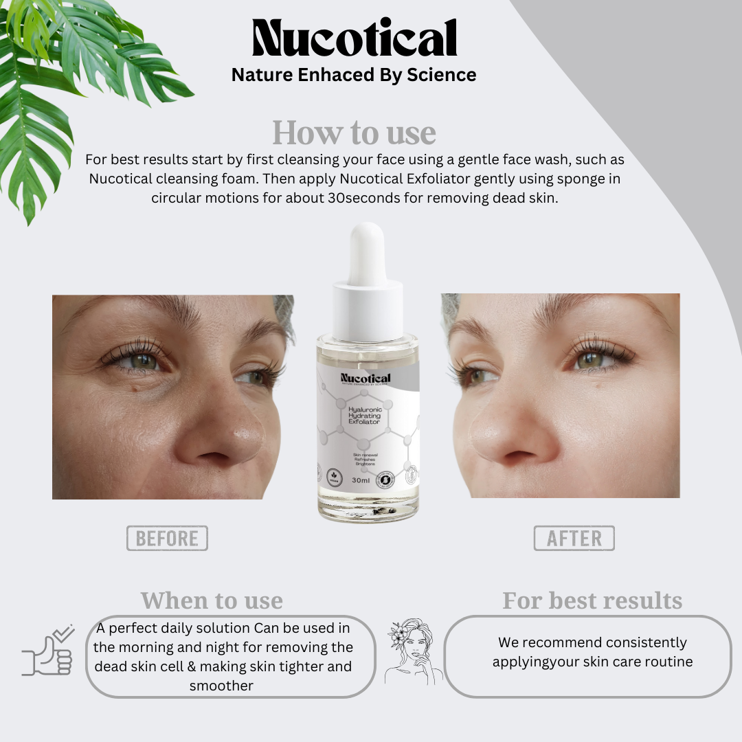 Nucotical Hyaluronic Hydrating Exfoliator