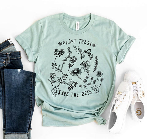 Plant These Save the Bees Shirt