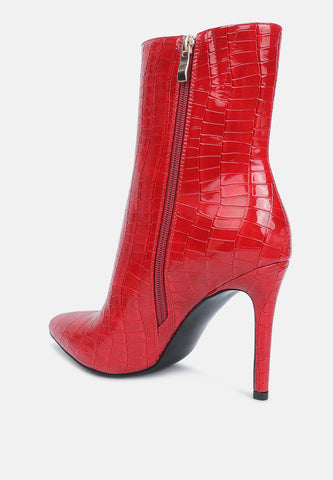Momoa High Heel Ankle Boots