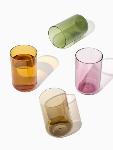 RESERVE 10oz Tumbler Tritan™ Copolyester Glass - Mixed Color Set
