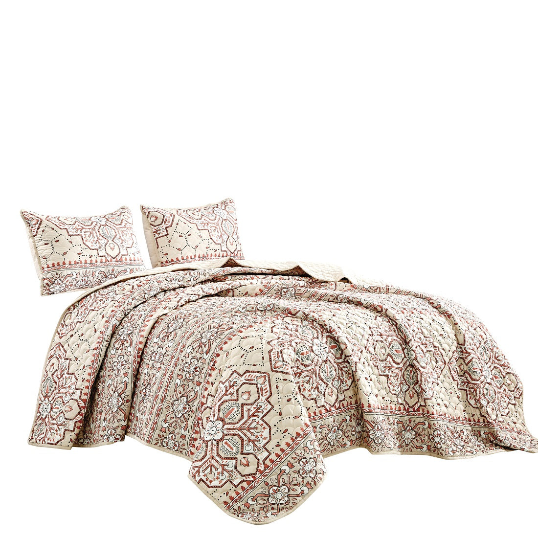 Massarra 3 piece bedspread