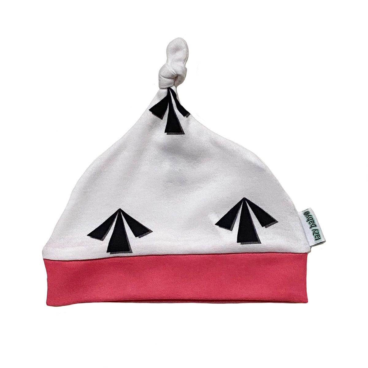 Lazy Baby Arrow Hat Pink  / White