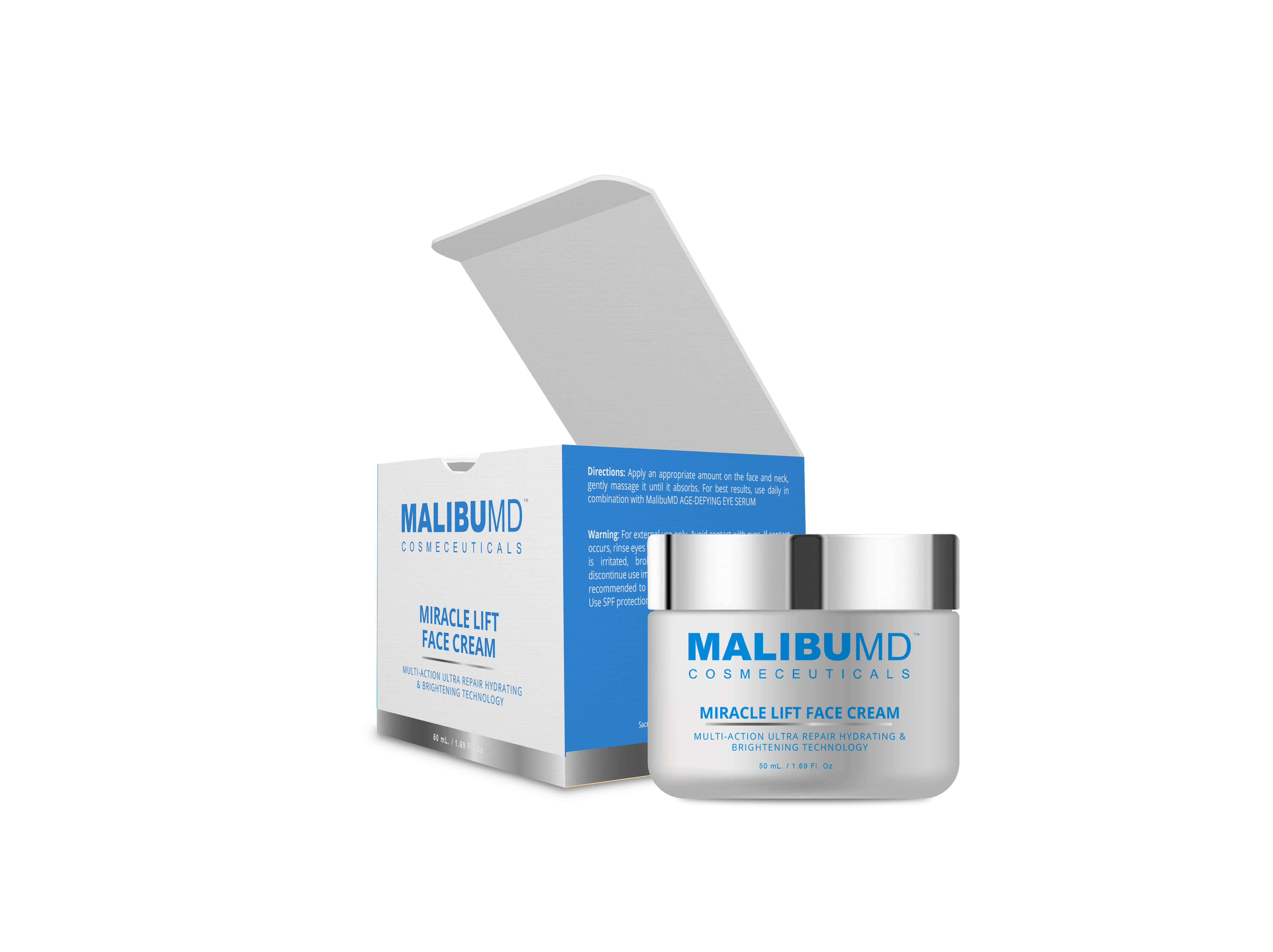 MALIBU MD, Miracle Lift Face Cream (30 Day Supply) Anti-Aging