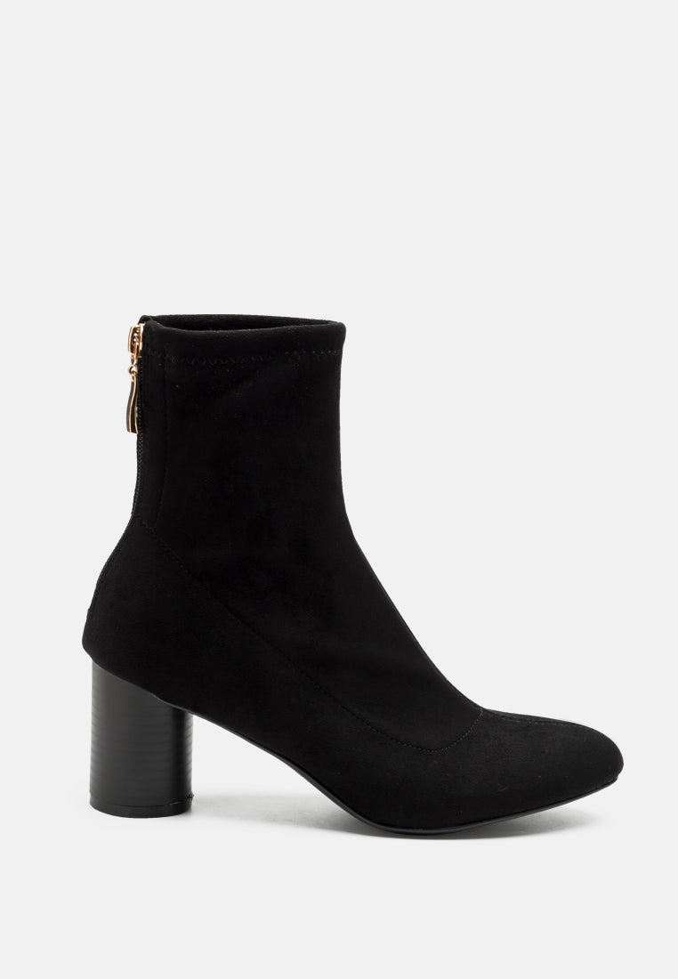 Emerson Micro Suede Ankle Boots