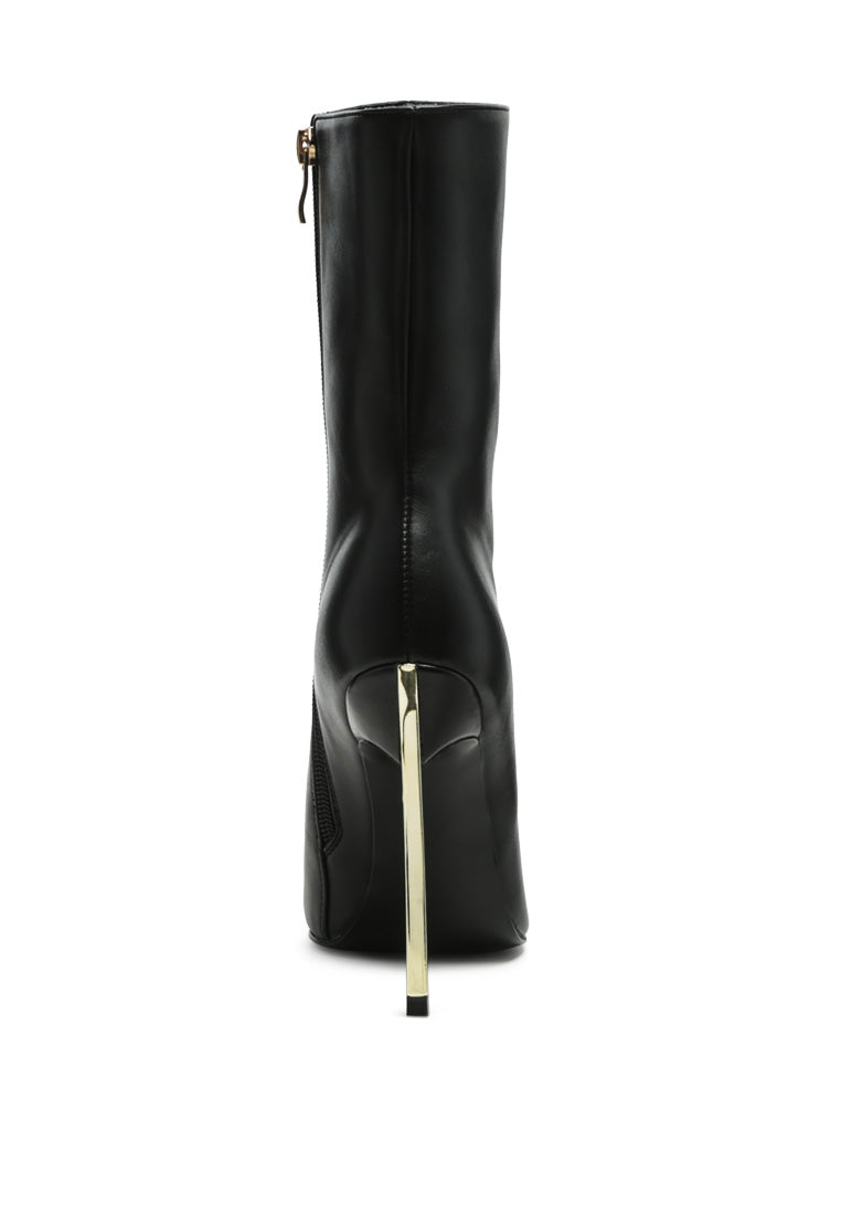 Klayton Over the Ankle Stiletto Boots
