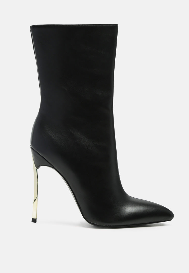 Klayton Over the Ankle Stiletto Boots