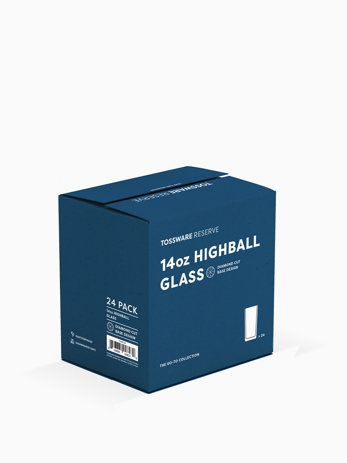 RESERVE 14oz Highball Tritan™ Copolyester Glass